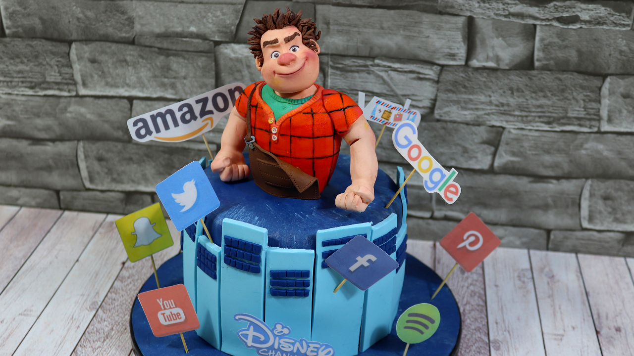 Wreck it Ralph 2 Cake – Ralph Breaks the Internet – Cake How to